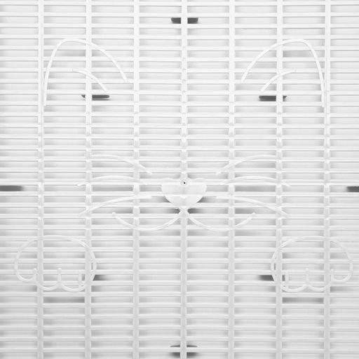 Туалет с бортом и сеткой, 45×34×15 см, синий/серый