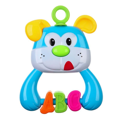 Погремушка Крошка Я «Собачка», от 3 мес., МИКС