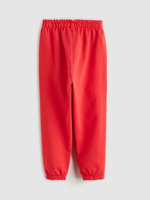 Bask?l? K?z Bebek Sweatshirt ve E?ofman Alt?