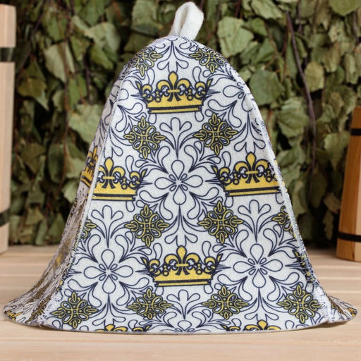 Шапка для бани Царская - Добропаровъ фото 2