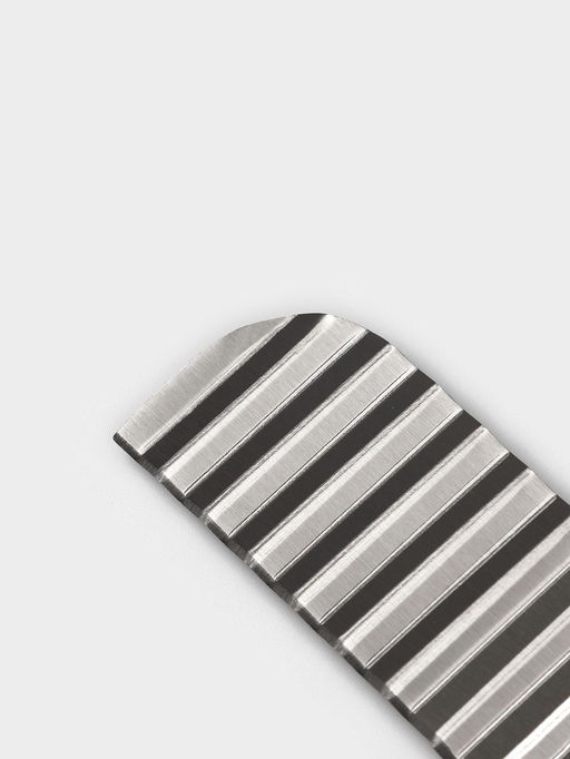 Нож для фигурной резки Доляна Lagoona, 25 см, нержавеющая сталь, голубой