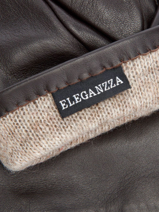 Перчатки женские 100% ш IS934 d.brown - Eleganzza фото 4