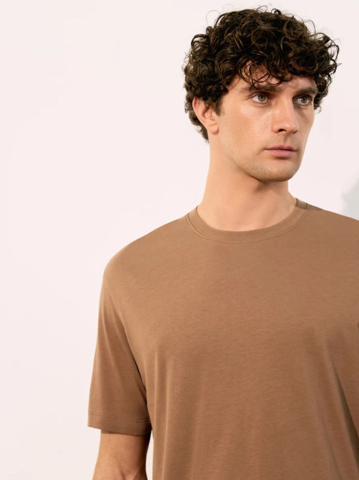 Базовая футболка регулярного фита MREGL0526-63 / Zarina