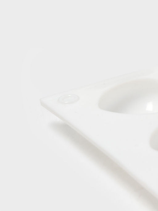 Форма для муссовых десертов и шоколада KONFINETTA Сердца, силикон, 29.7?17.3?1.5 см, 35 ячеек (2.7?2.5 см), белая