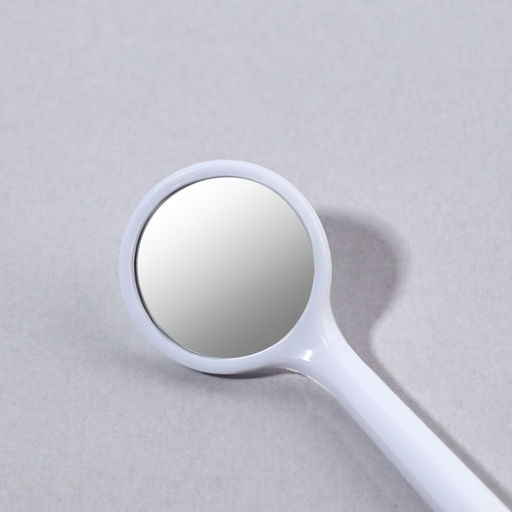 Цена за 4 шт. Зеркало для наращивания ресниц, d зеркальной поверхности 1.9 см, белое