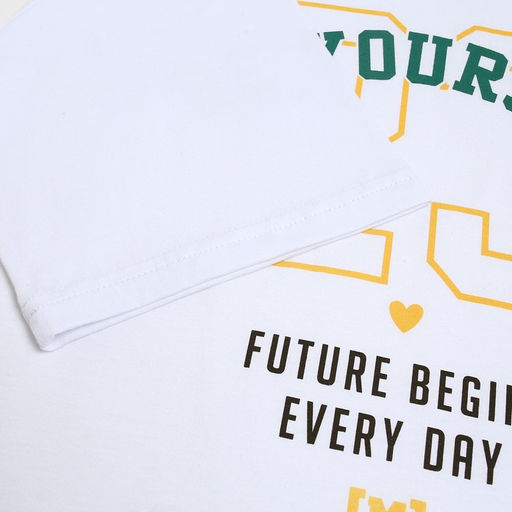 Футболка женская Mist Old School размер 48, цвет белый