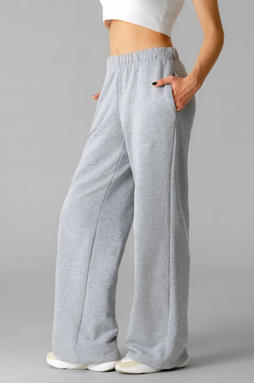 Арт. 7590 Брюки женские 44-52 (5шт) Цвет:серый меланж