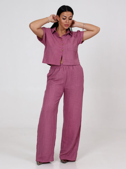 ЖК-Камила ЖЕНСКИЙ КОСТЮМ (Сухая роза) - А-дина фото 3