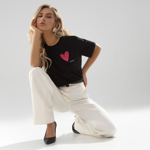 Футболка Базовые фантазии (black love) - Charutti фото 3