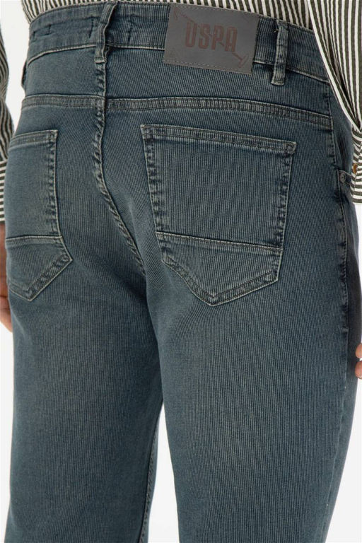 U. S. Polo Assn / Мужские зеленые джинсовые брюки - U.s. polo assn фото 7