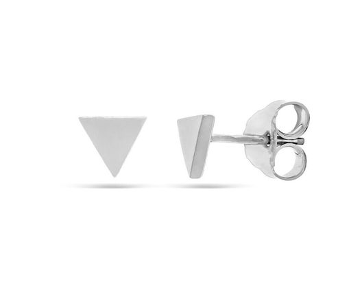 Серьги из серебра без вставки, В10-2106