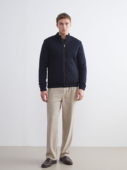 Standart Kal?p Dik Yaka Erkek Triko H?rka