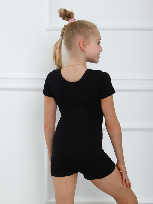 К-01 Купальник спортивный 2 (чёрный) - Милаша фото 6