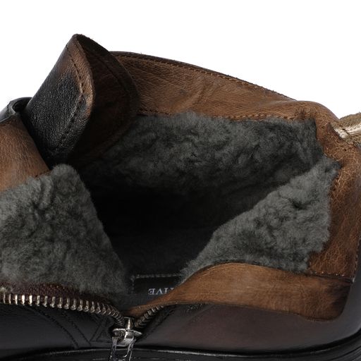 Мужские ботинки OFFICINE CREATIVE Артикул 1947394, коричневый  фото 7