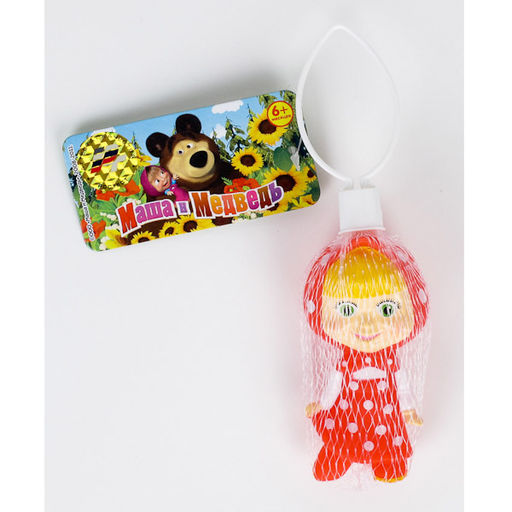 Играем вместе. Игрушка для купания "Маша" 10 см. в сетке арт.35R