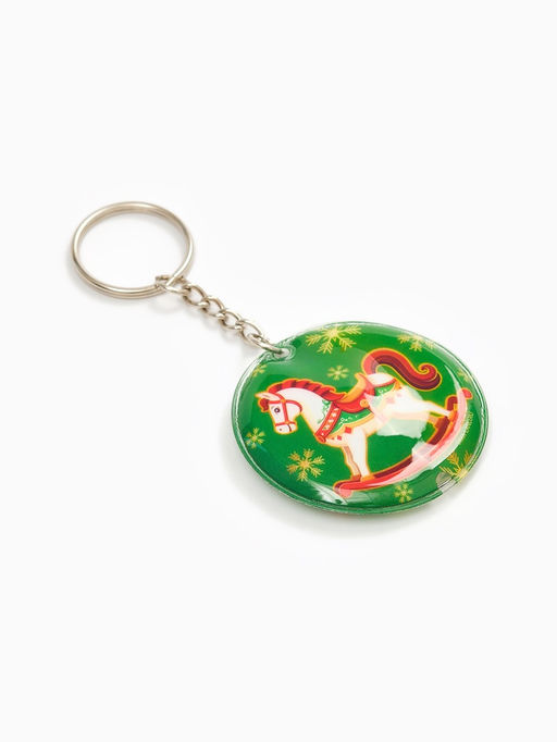 Цена за 5 шт. Брелок с фонариком Новогодний, 5?5 см, МИКС - Сима-ленд фото 13