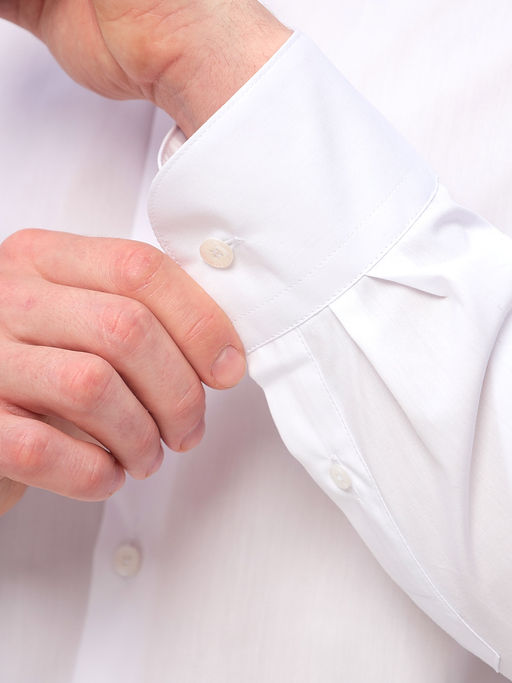 Сорочка мужская длинный рукав GREG 100/199/WHITE/ZV  фото 6