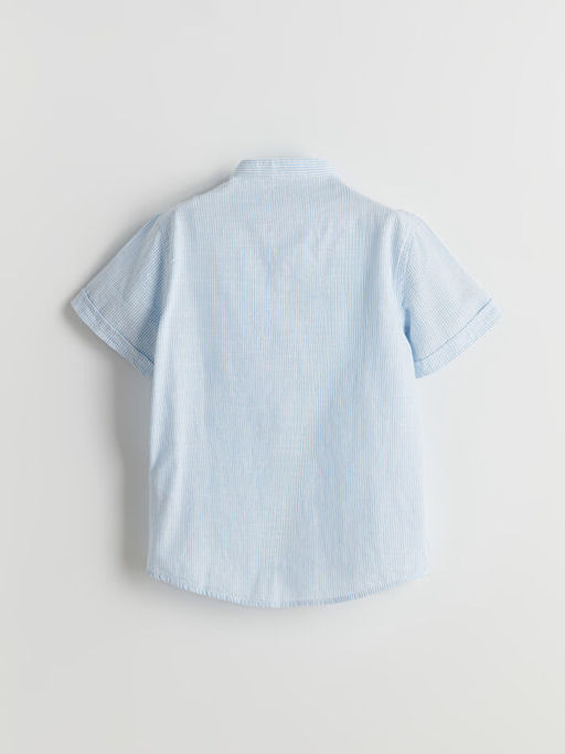 Hakim Yaka ?izgili Erkek ?ocuk G?mlek