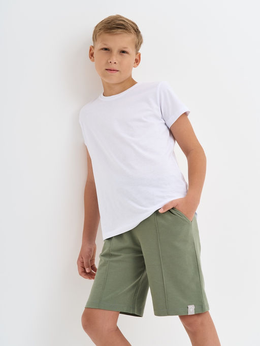 Шорты для мальчика цвета хаки - Kogankids фото 12