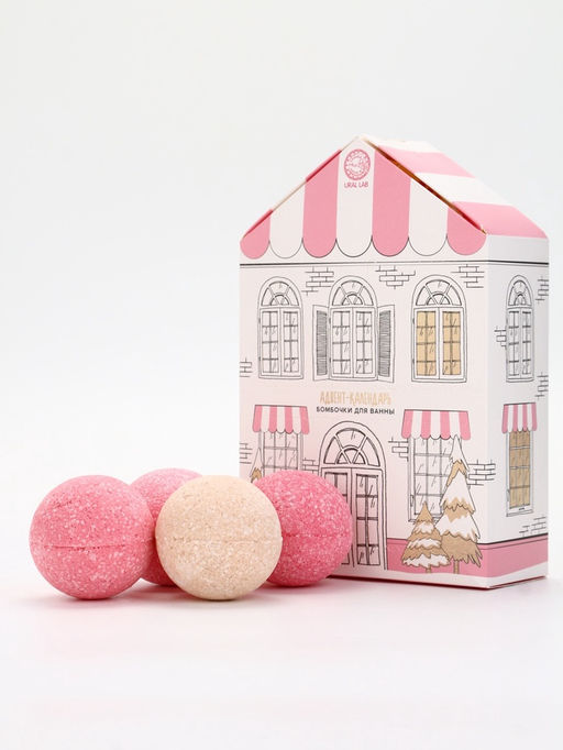 Адвент-календарь новогодний Сказочного наслаждения, 4 шт х120 г, URAL LAB