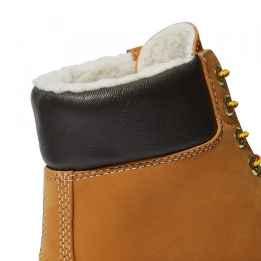 Мужские ботинки Timberland TFO 6 Inch Premium Faux Shearling Boot WP желтые  фото 2