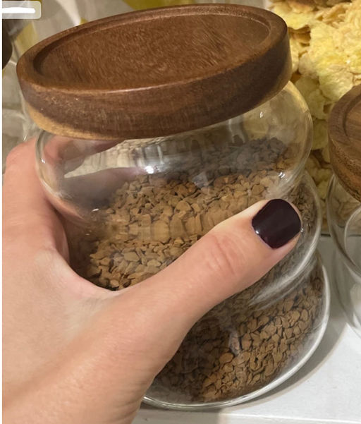 ЕМКОСТЬ ДЛЯ ХРАНЕНИЯ СЫПУЧИХ 9СМ*12,5СМ - Agness фото 4