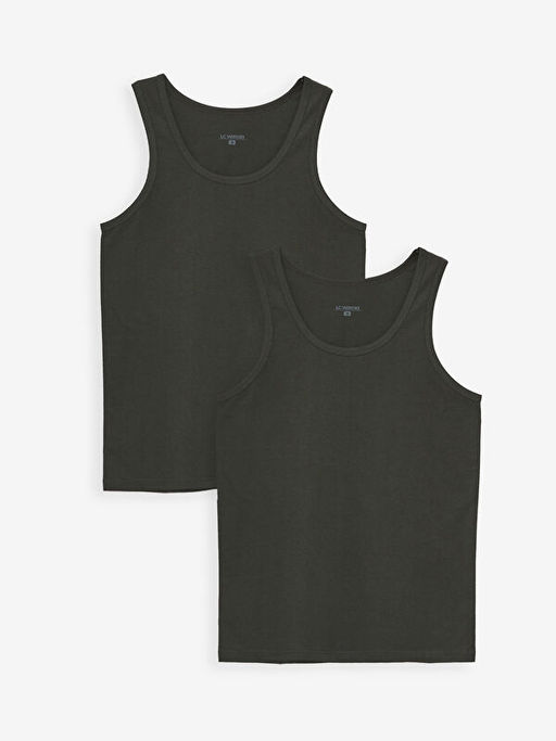 U Yaka Penye Erkek Atlet 2li - Waikiki фото 4