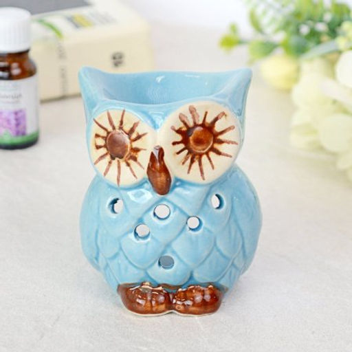 Аромалампа Сова 8 см / 32909 /уп 4/192/ (Голубой) - Галеонтрейд фото 2