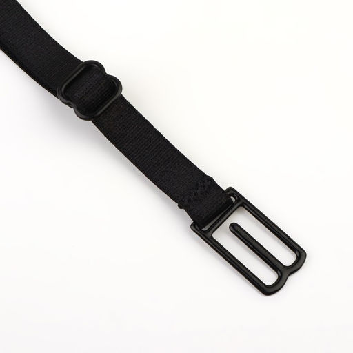 Цена за 3 шт. Набор фиксаторов для бретелей, 10 мм, 15-25 см, 3 шт, цвет чёрный/белый/бежевый - Арт узор фото 3