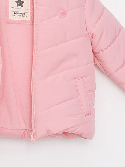 Kap??onlu Uzun Kollu Basic K?z Bebek Mont - Waikiki фото 3