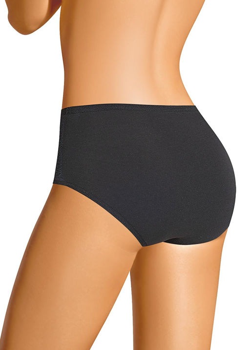 CLE M1084 Трусы жен. Кружево хлопок чёрный - Clever wear фото 2