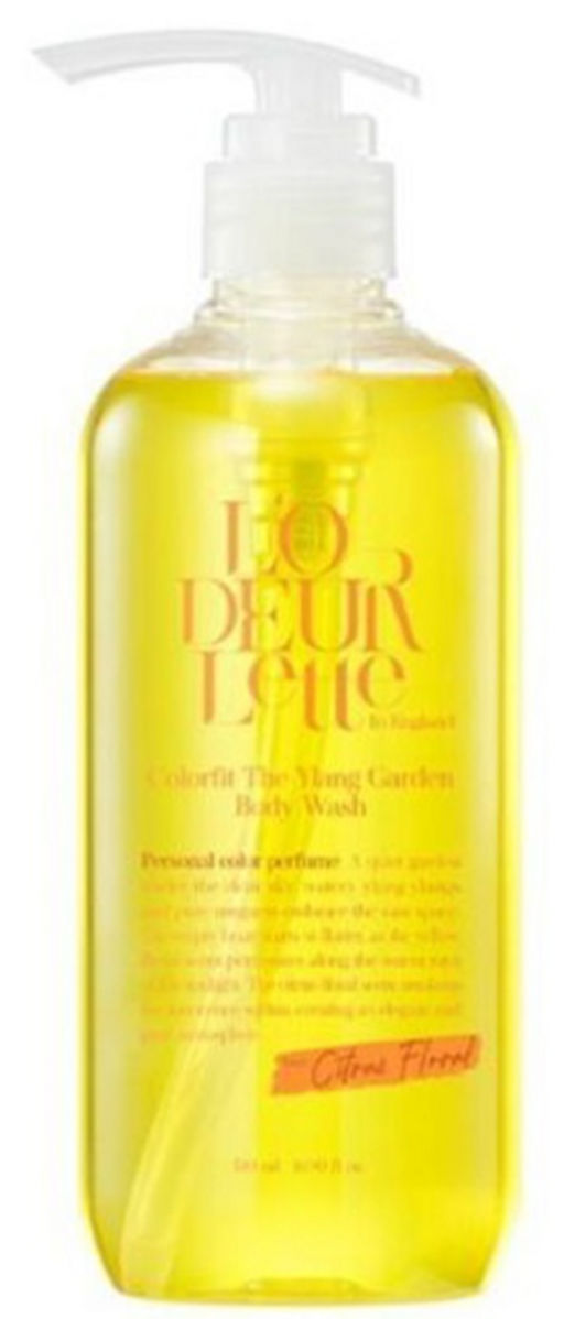 LODEURLETTE IN ENGLAND COLORFIT THE YLANG GARDEN BODY WASH Парфюмированный гель для душа c ароматом иланг-иланг и мандарина 500мл