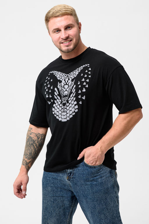 Футболка мужская 8507/1 оверсайз