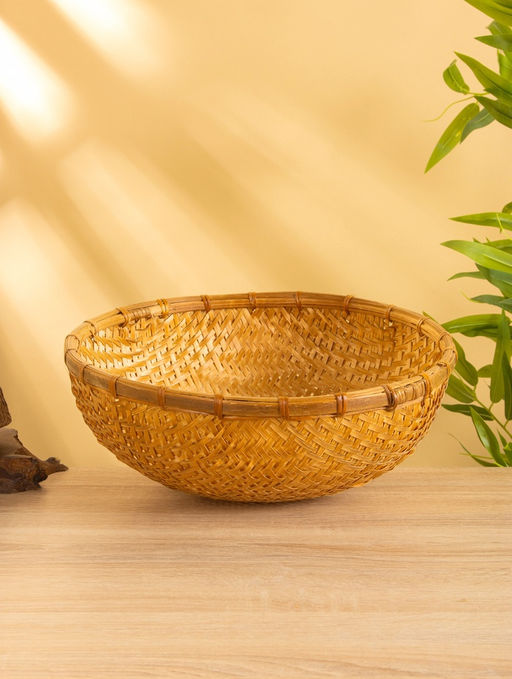 Чаша плетёная, 32 см, бамбук