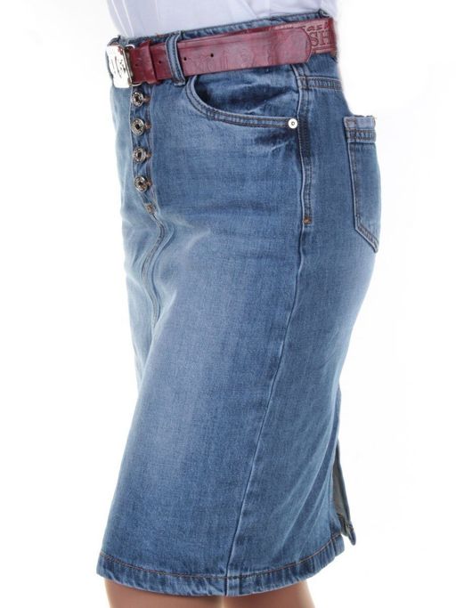 2708 Юбка джинсовая женская YAO YIN JEANS - Фабричный китай фото 4