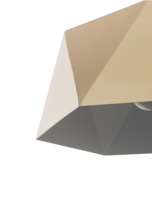 Светильник Edward, 1×40 Вт, Е27, 25×21.5×18 см, сливочный