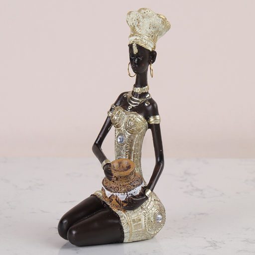 Статуэтка Африканка 16,5 см / 24362E /уп 48/ - Галеонтрейд фото 4