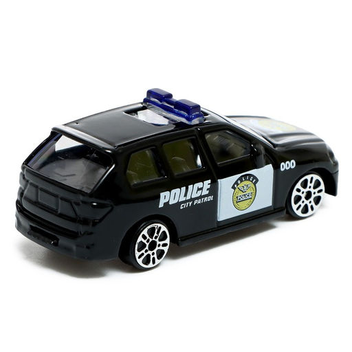 Машинка металлическая «Спецслужбы», в банке, цвет МИКС