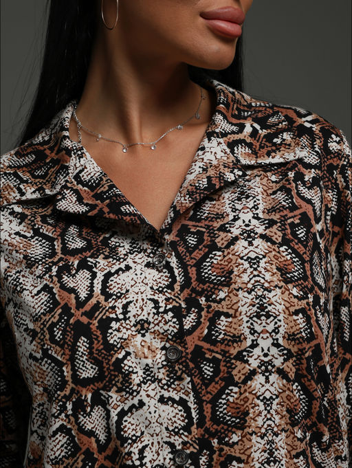 Жанетта туника женская (полоса синий) - Lovetex фото 121