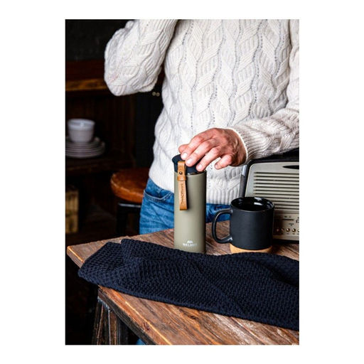 Кружка с крышкой Walmer Domino, 0.4 л, цвет черный  фото 12