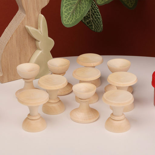 Цена за 10 шт. Заготовка для творчества Подставка под яйцо, 3,5 х 3 см - Simaland фото 2