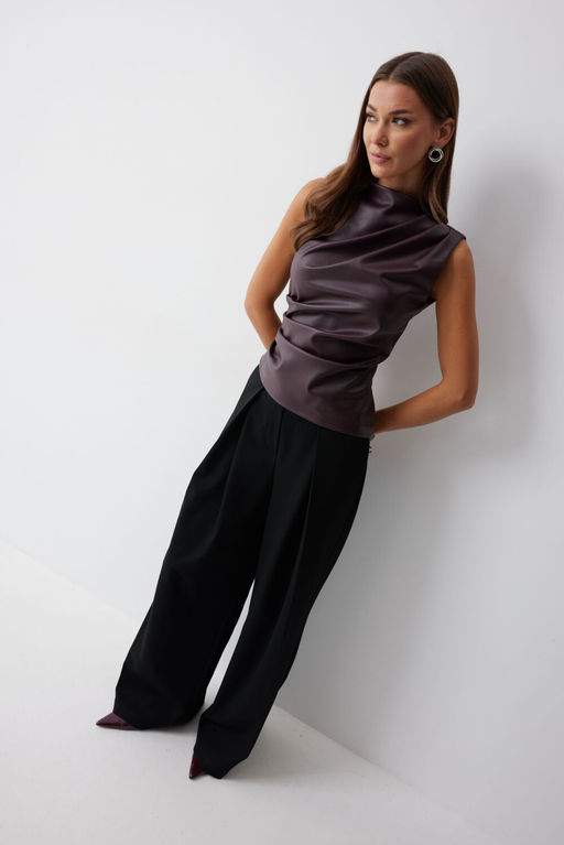 Блуза LYUSHe 4239 бордо фото 4