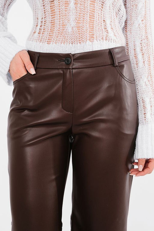 NOBBY, Женские брюки 61-500/11 (шоколад)  фото 6