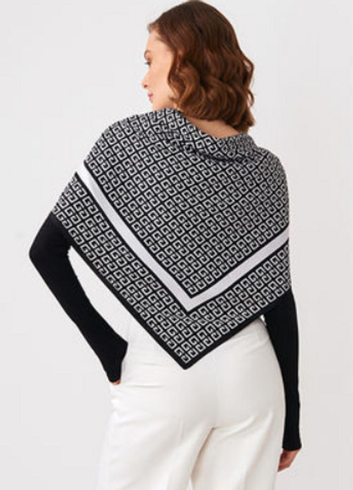 Большой, мягкий, тонкий и очень нежный двусторонний платок с рисунком. - Tantino фото 10