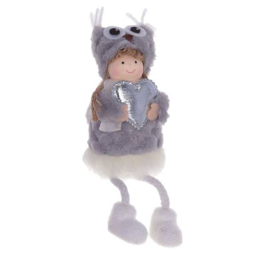 Изделие декоративное "Девочка", L6 W6 H18 см, 2в.