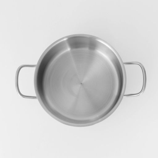 Кастрюля Hanna Knövell, 2 л, d=18 см, h=8 см, толщина стенки 0.6 мм, с крышкой, капсульное дно, индукция, нержавеющая сталь, хромированная