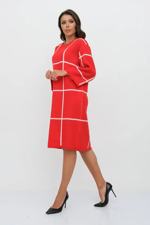 ЗЛАТА Платье 3-706/красный