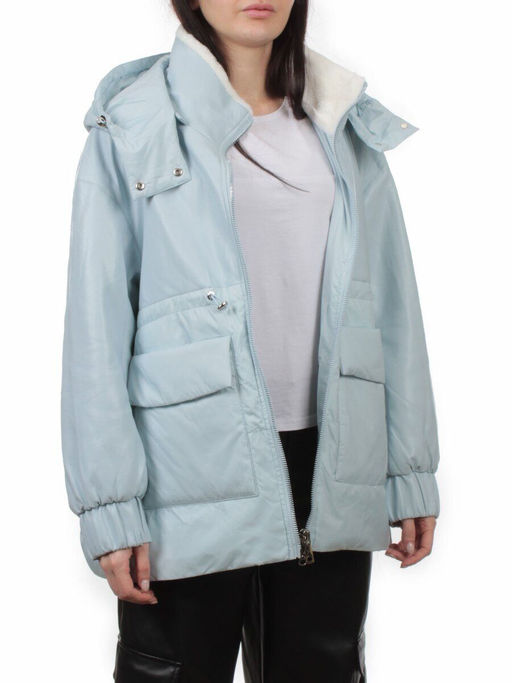 H24-210 BLUE Куртка демисезонная женская (100 гр. холлофайбер) - Fashion фото 6