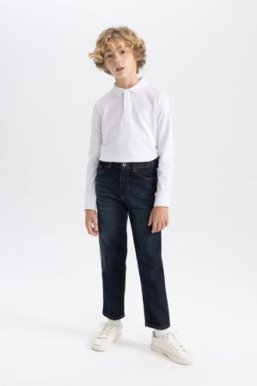 Erkek Cocuk Loose Fit Jean Pantolon