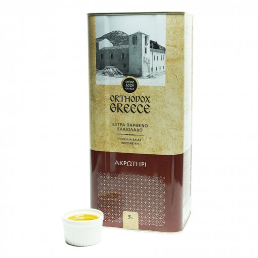 Оливковое масло Akrotiri, о.Крит, Греция, жест.банка, 5л - Evros фото 4